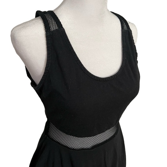 Threads 4 Thought Black Fishnet Midsection Women’s Dress (Sz S) - Picture 3 of 16